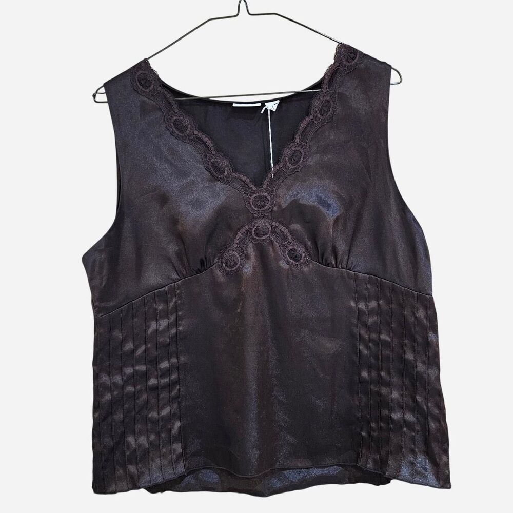 y2k whimsigoth fairy dark brown lace top